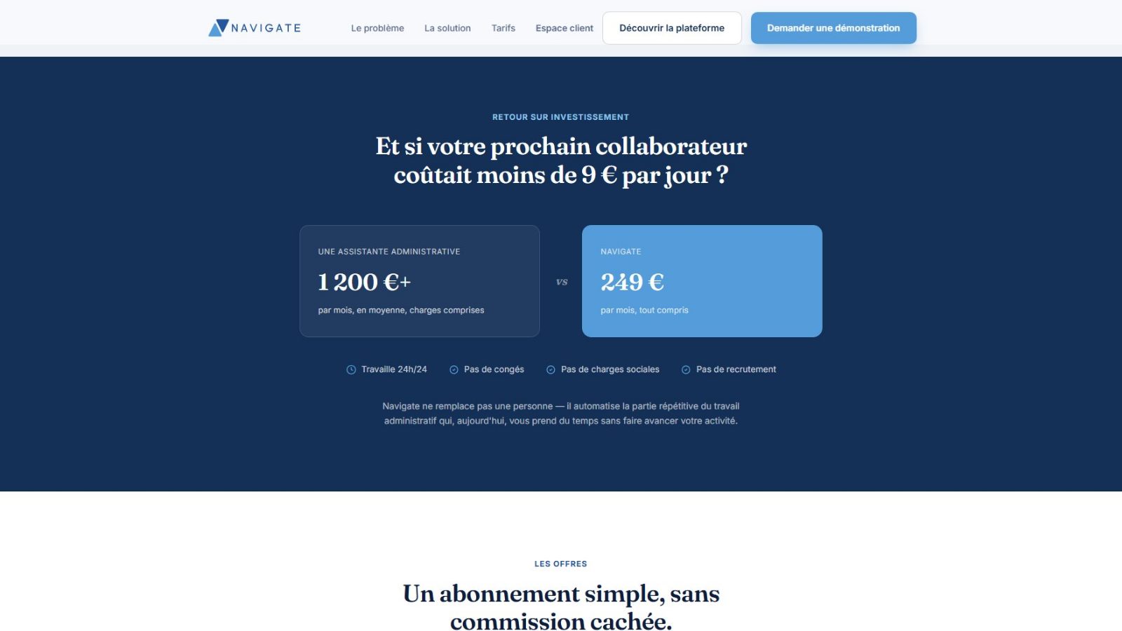 Retour sur investissement — la comparaison qui fait décider